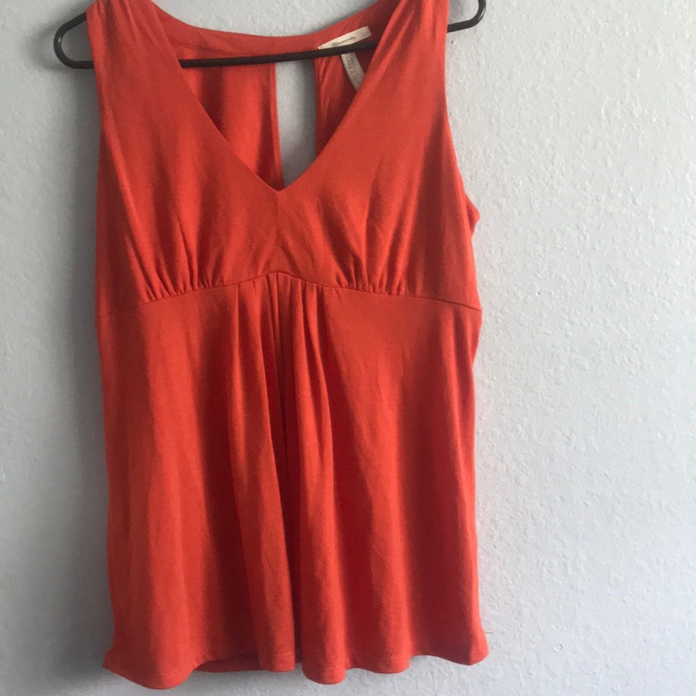 Orange Maternity blouse